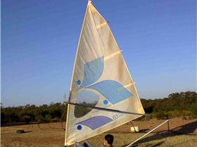 My homebuilt prototype mini-yacht.