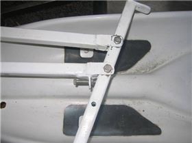 Adjustable steering end stop