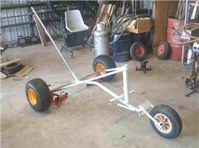 50% painted mini-yacht