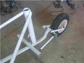 50% painted mini-yacht