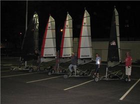 Night sailing @ DHL carpark