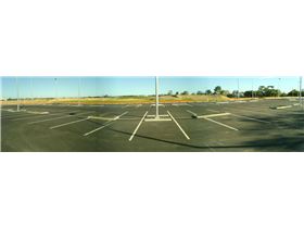 DHL carpark panorama