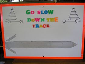 sign to Lake Gillies