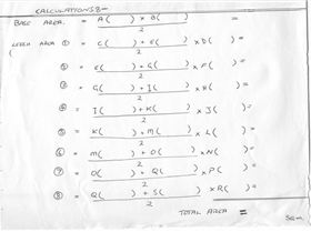 Sail Measure Sheet 