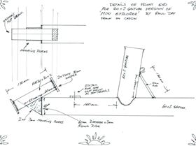 Day 3 Lefroy miniyacht build.chassis 2