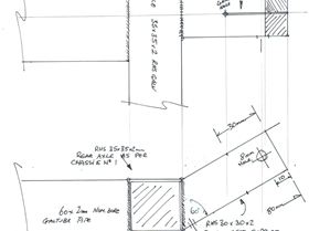 Day 3 Lefroy miniyacht build.chassis 2