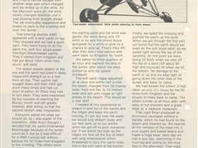 Beach Blast... 1980 trip along Coorong 