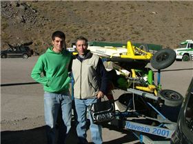 Landsailing, pampa del leoncito, argentina 