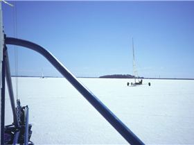 Bill Finch Blue yacht