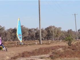 Three landyachts on the go at Bourke 270720