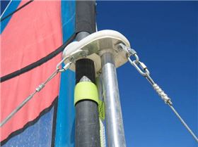 All aluminum land yacht Alvord Desert