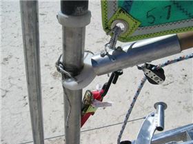 All aluminum land yacht Alvord Desert