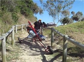 She dont float, but geeze she gos