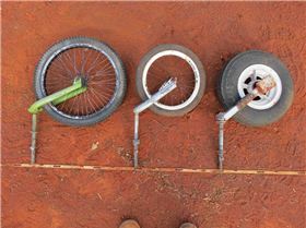 LLM 20" 16"bike  and boat trailer wheel front ends