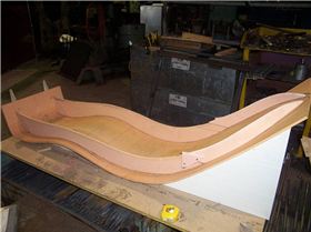 Start of composite seat