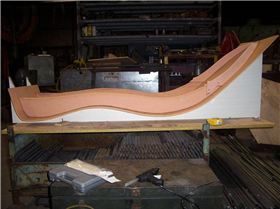 Start of composite seat