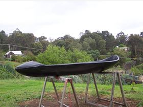 Seat ready to be sanded and painted