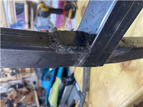 The rear of the chassis