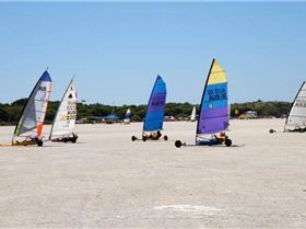 heading to the first mark