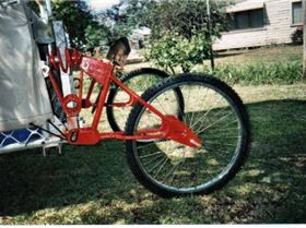 old original self designed suspension