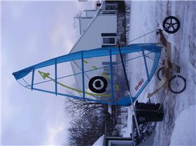 New windsurfer sail