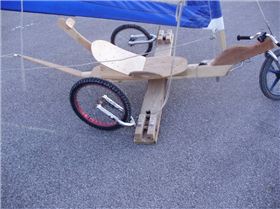 Too much force on jybe bent fork.