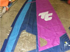 recut of 10cate sail for landyacht