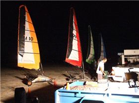 perth blokart club night sail