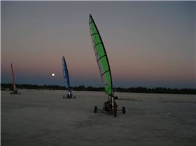perth blokart club night sail