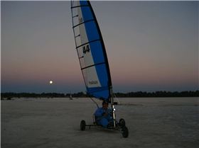 perth blokart club night sail