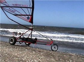 LANDSAILING  EN BAHIA DE LOBOS
