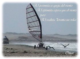 LANDSAILING  EN BAHIA DE LOBOS