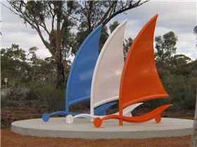 Flash landyachts in Kambalda