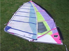 Land Yacht sail (kit form).