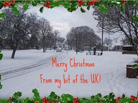 Outside my front gate!