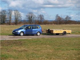 The caravan coverted.