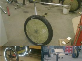 Half frame assembled