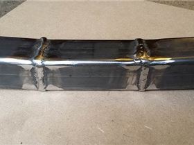 back axle welded at 4'