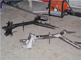 wheel barrow wheel conversion