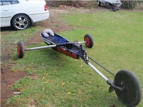 wheel barrow wheel conversion
