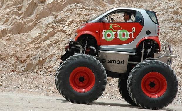 Smart-Car-Monster-Truck
