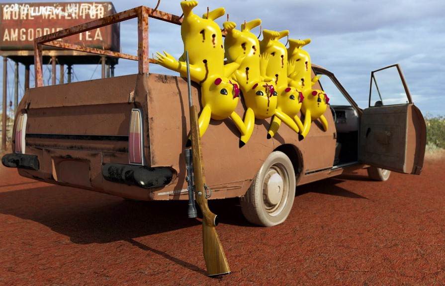 Hunting Pokemon Aussie Style