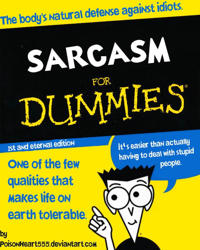 sarcasm for dummies