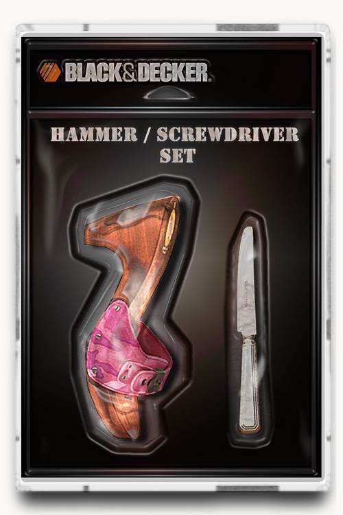 Hammer screwdriver set