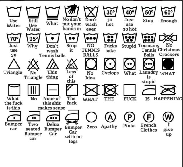 Washing Instructions Guide