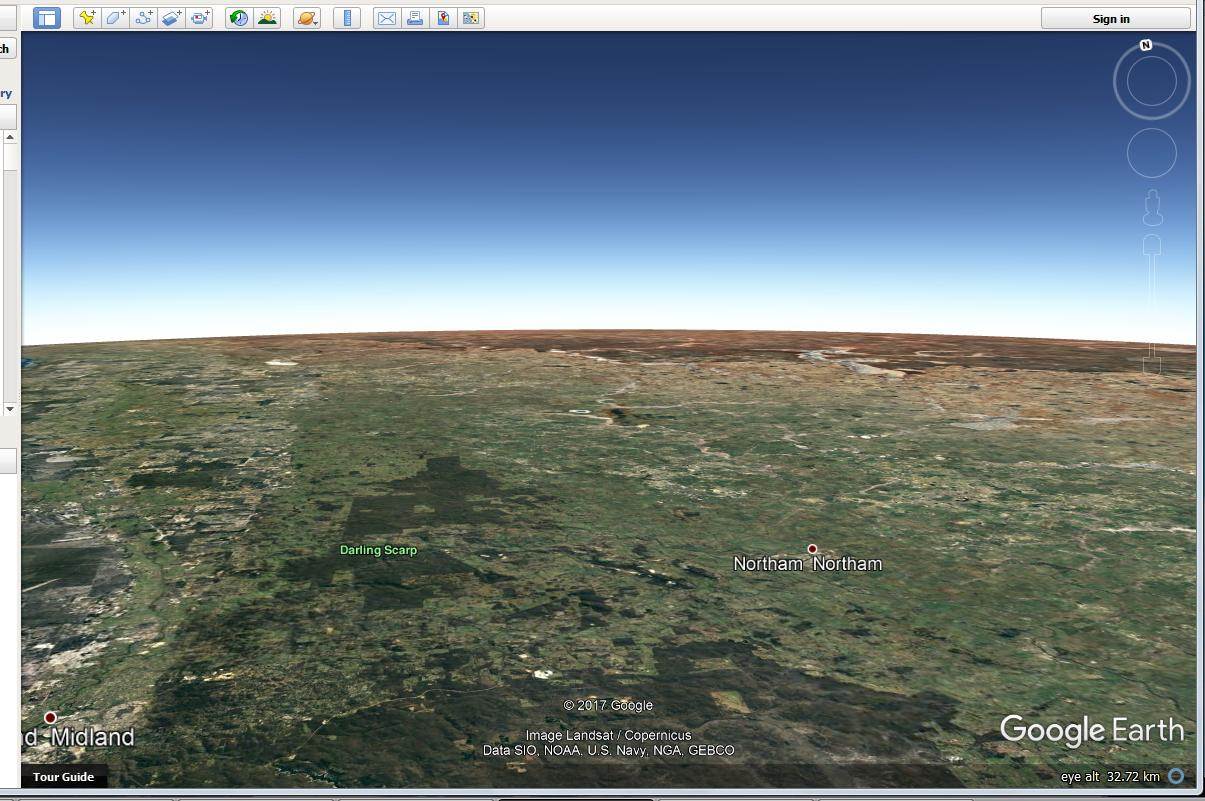 GE horizon shot 32.72km altitude