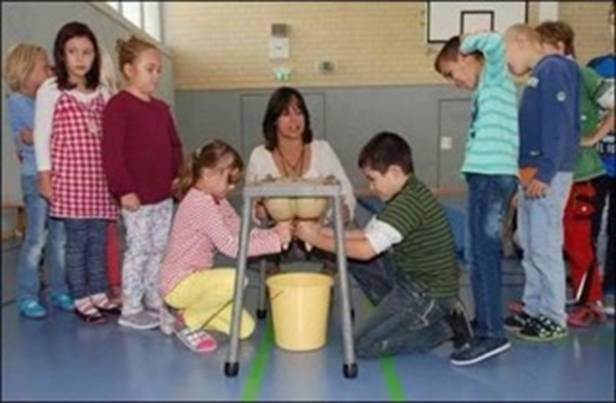 Learning to milk a cow