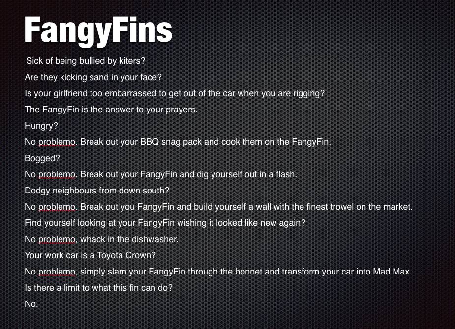 FangyFins Product Use