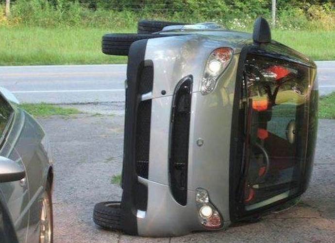 smart car tipping