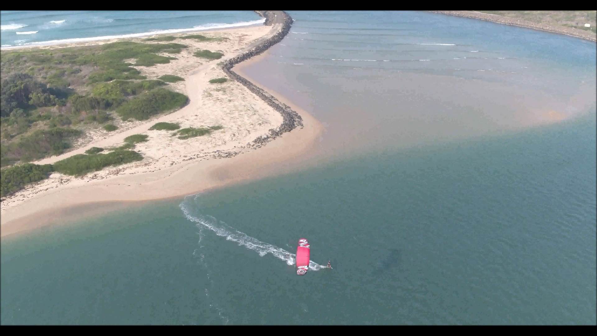 Kitesurf warila windang